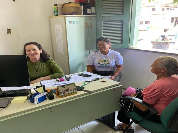 NESTA TERÇA-FEIRA (09), DRA. TÂNIA ELIZABETH FISCAL DA ADAGRI, REALIZOU ATENDIMENTO NA SEDERMA.